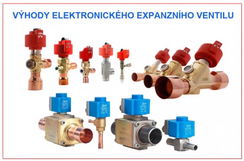 Výhody elektronického expanzního ventilu